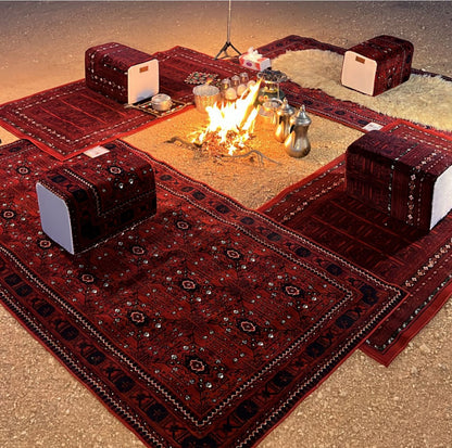 I spread out my prayer mat.