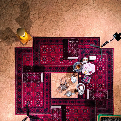 I spread out my prayer mat.