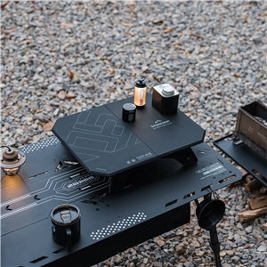 Adjustable plastic table