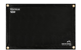 Rectangular non-combustible tarpaulin